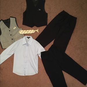 6 piece assorted dress clothes for boys, size 5.